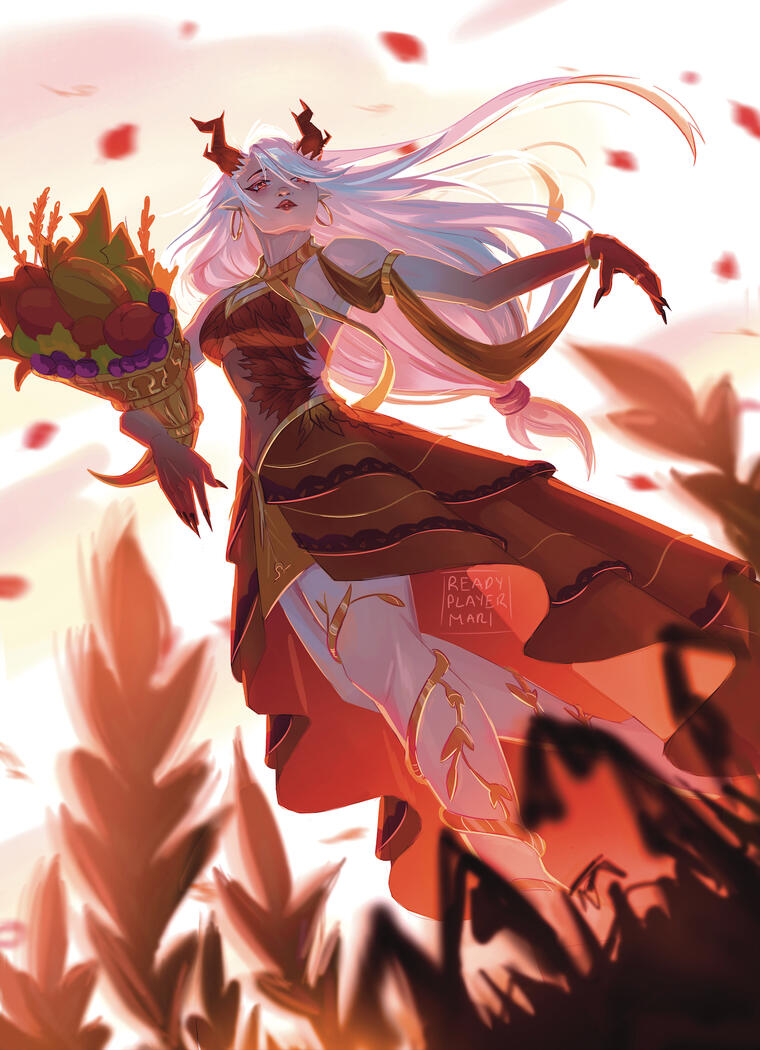 Fall-themed Original Character