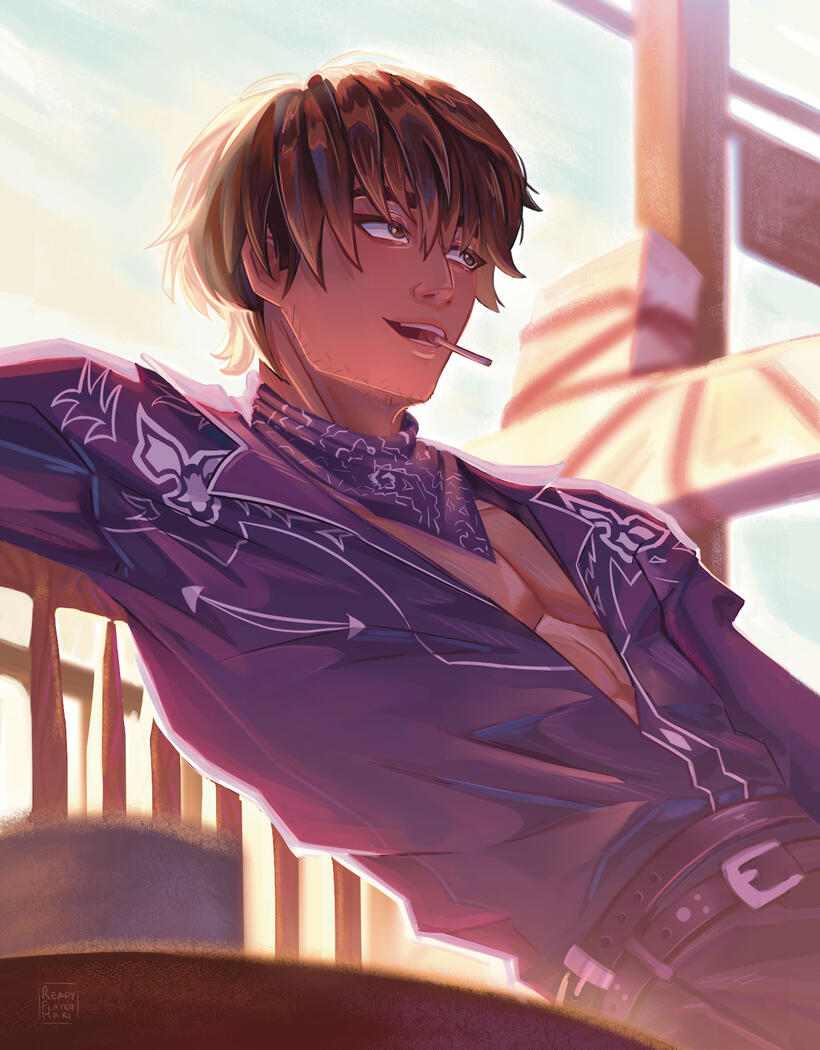 Woolfwood (Trigun Stampede) x Ateez